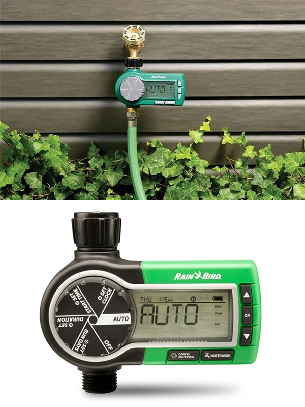 Rain Bird Pilli Musluk Tipi Sulama Zamanlayıcı Otomatik Sulama Kontrol Ünitesi