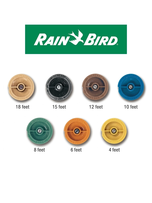Rain Bird Ayarlanabilir Nozul 1.2–5.2 m Sprey Sulama Ucu